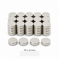 N35 neodymium cylinder magnet 10 x 4mm