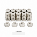 N35 neodymium cylinder magnet 10 x 3mm with hole