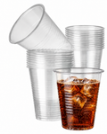 350ml (12oz) Disposable Clear Plastic Cup for Parties & Takeaway Drinks