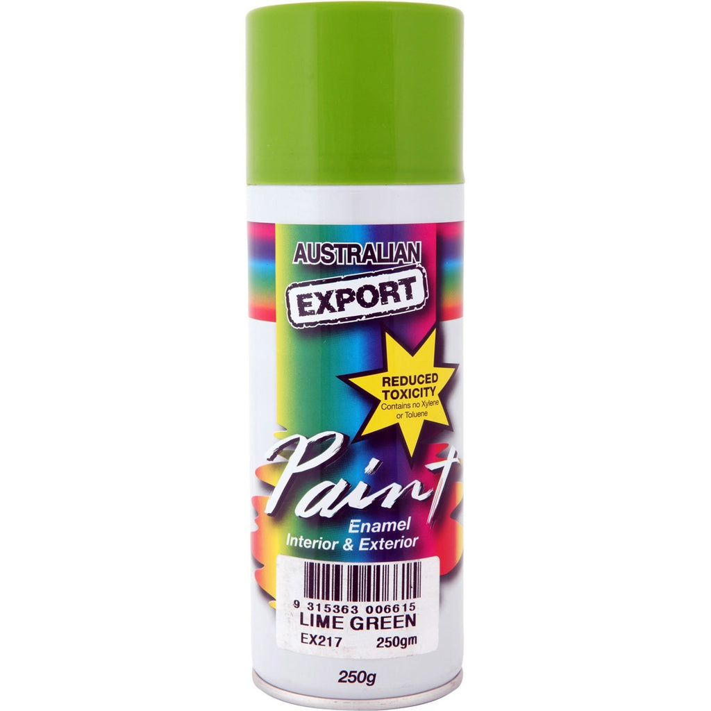 Australian Export Spray Paint 250g Lime Green