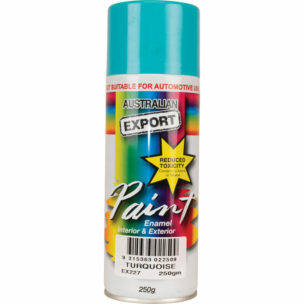 Australian Export Spray Paint 250g Turquoise