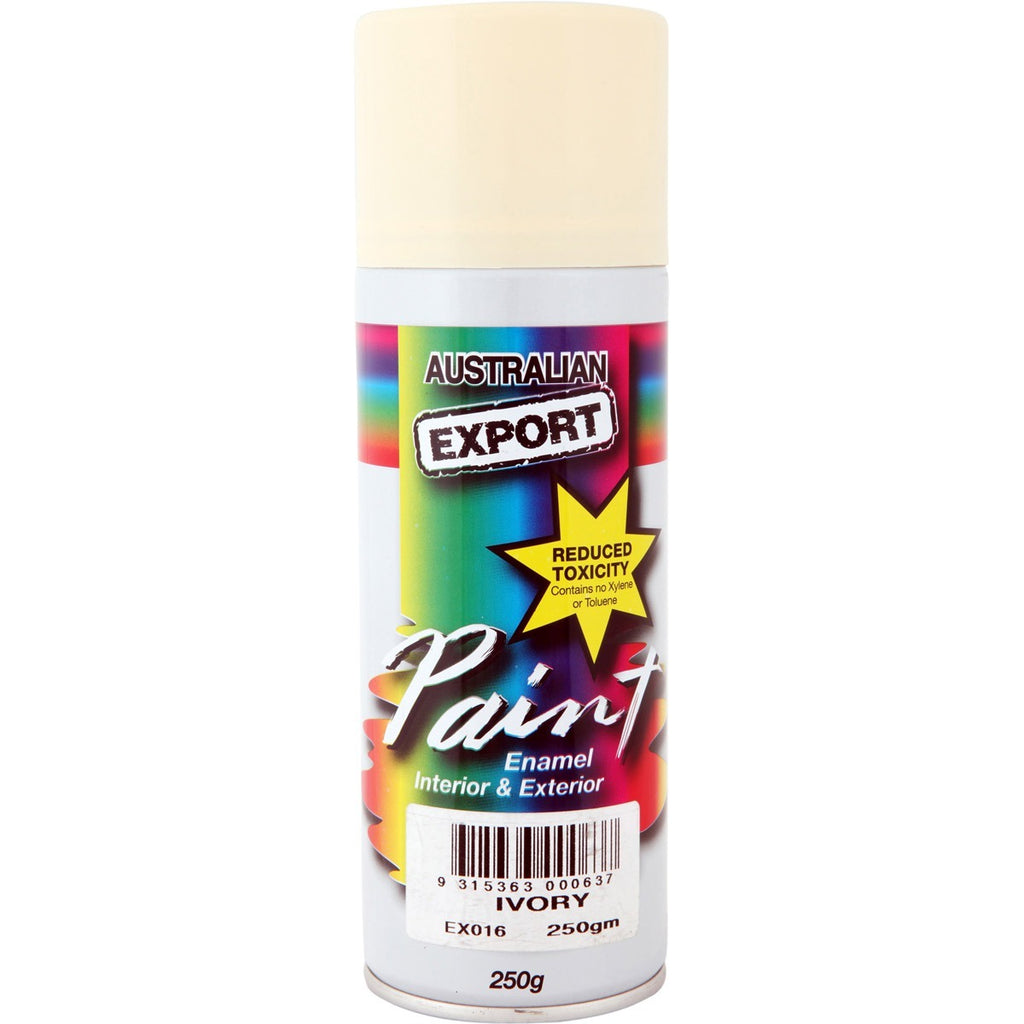 Australian Export Spray Paint 250g Ivory