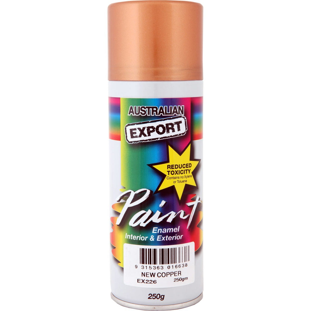 Australian Export Spray Paint 250g New Copper
