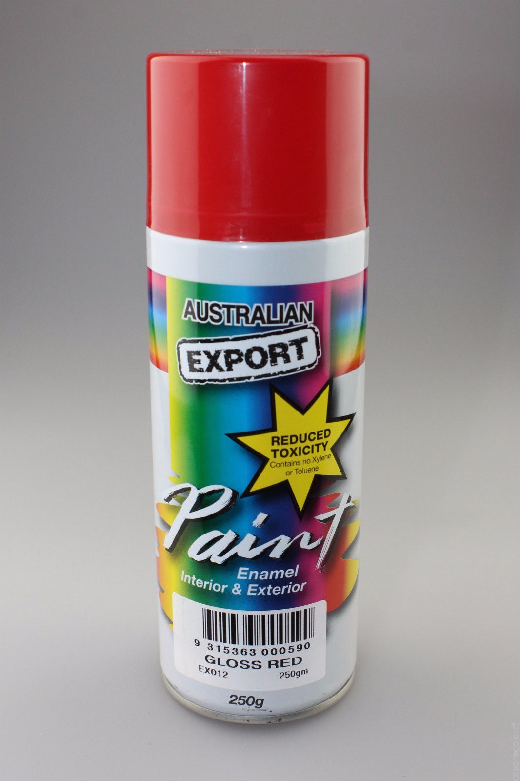 Australian Export Spray Paint 250g Gloss Red