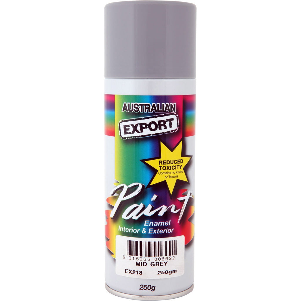 Australian Export Spray Paint 250g Mid Grey