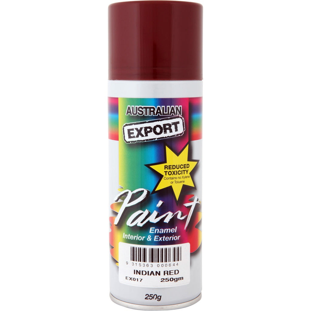 Australian Export Spray Paint 250g Indian Red