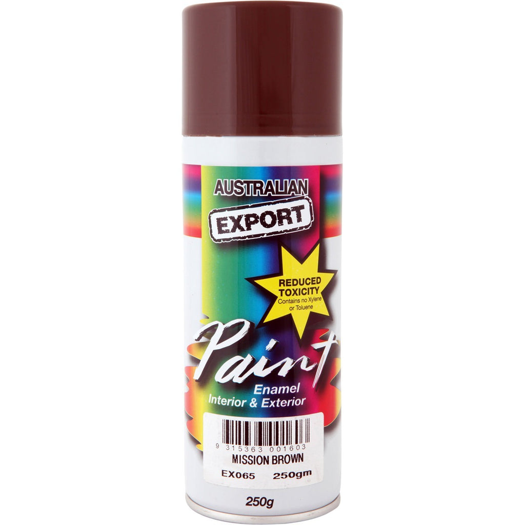 Australian Export Spray Paint 250g Mission Brown